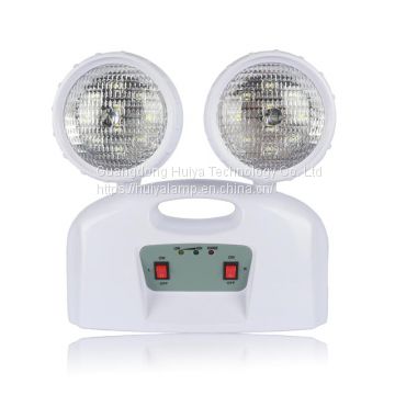 NI-CD battery Double Head Led Emergency Light Rechargeable Light