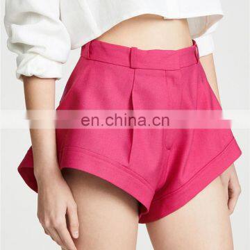 TWOTWINSTYLE Casual Women Shorts High Waist Sexy Beach Style Short Pants Female Summer Fashion 2020