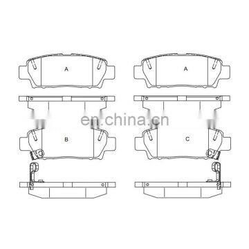 Brake Pads for TOYOTA OE D672 D2131 AN-403 04492-22160