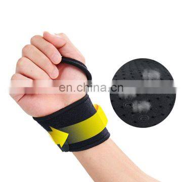 Amazon Hot Sell Adjustable Sport Wrist Support Hand Brace Wraps Personal Fitness Protectors