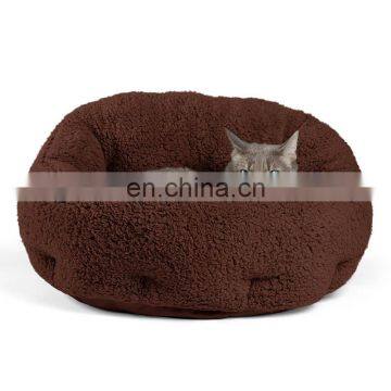 Nice and Warm PV Velvet Pet Bed with PP Cotton Filling