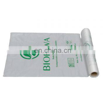 HDPE Food grade plastic Produce packing bag on roll for fruits and vegetables and household