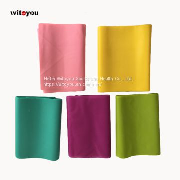 Rubber Elastic Resistance Exercise Bands for Physical Therapy Home Workouts Rehabilitation