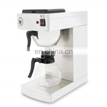 electric commercial  makers hot stainless steel coffee machine  for coffee bar