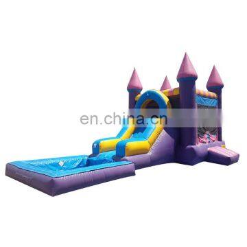 Princess Bounce House Water Slide Combo Children Jump Castle Inflatable Bouncer With Splash Pool