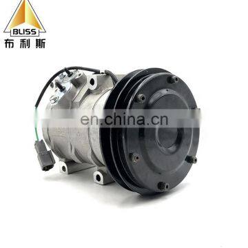 Hyundai Excavator Air Compressor for Sale Air Conditioner Compressor Cat320/320C/320D Excavator Dc 24v Air Compressor photo-4