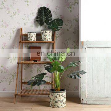 Cheap Price Variou Size Indoor Decoration Green Plants Planters Butterfly Relief White Small Ceramic Flower Plant Pots photo-5