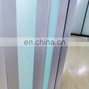 High Quality Tempered Glass Exterior Glass Door With Aluminum Frame