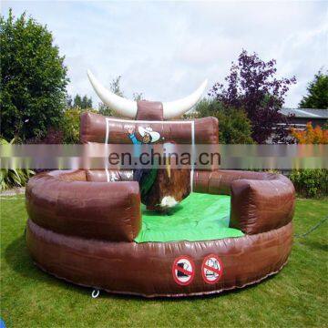 Hot Sale Inflatable Pulling Rodeo Bull Riding Games for Sale Children Interactive Sport Game photo-6
