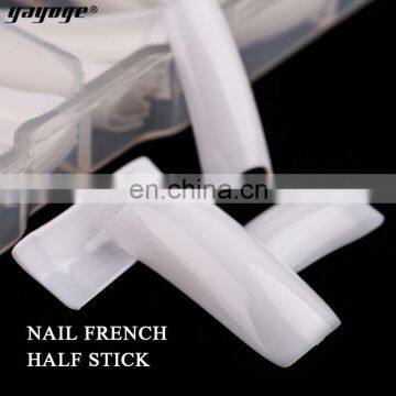 High Quality Stick On Acrylic Cute Panda False Nail Artificial Tips Art Tip