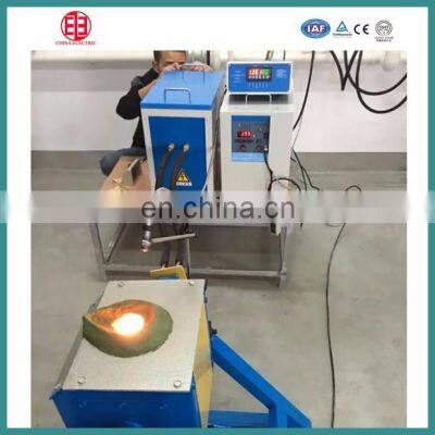 Tilting 100kg Crucible Induction Melting Furnace for Stainless Steel photo-2