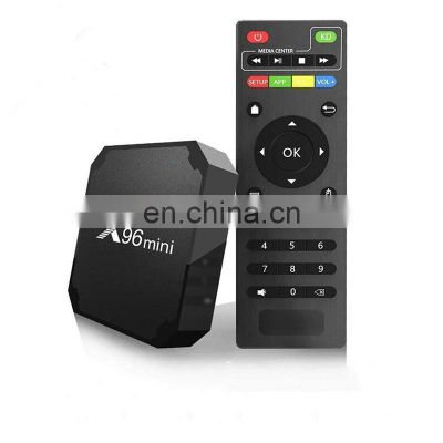 OEM Logo x96mini High Quality Set Top Box Amlogic S905w x96 Mini 2gb 16gb Android 7.1 Smart TV Box