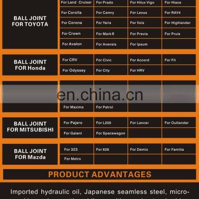 EEP Auto Accessories Suspension Lower Ball Joint for Mazda 323 GG GJ6A-34-550 photo-4