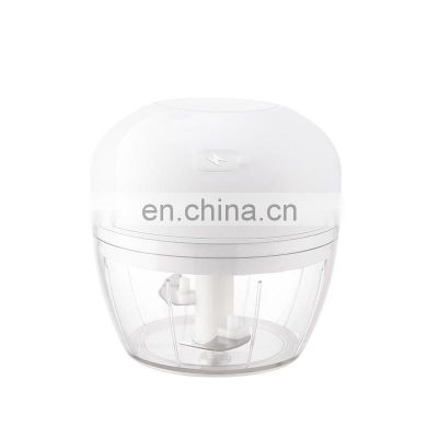 High Quality 45W 300ML Rechargeable Portable Vegetable Cutter Chopper Mini Garlic Food Chopper