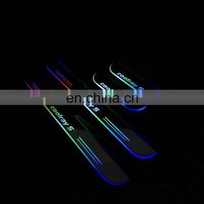 Led Door Sill Plate Strip for Geely Coolray Dynamic Sequential Style Welcome Light Pathway Accessories photo-4