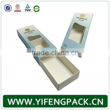 Custom design cosmetic folding gift paper perfume packaging box