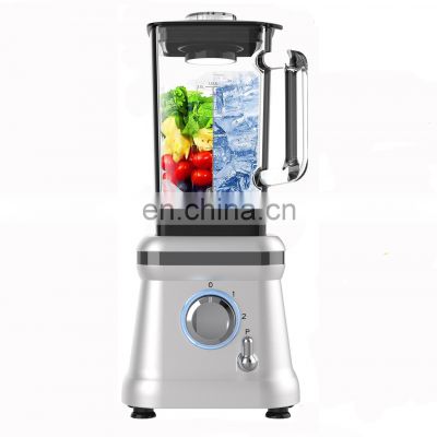 Commercial Multifunction 1000W 1600ml Square Glass Jar Hand Silver Crest Blenders