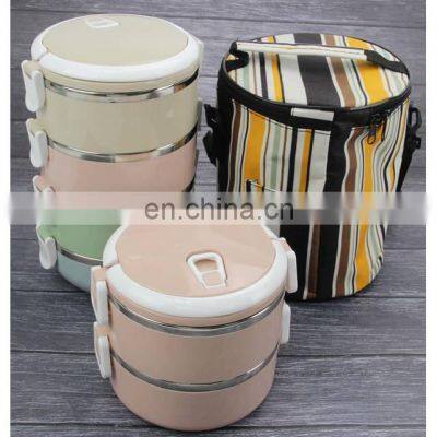 Favourable Price Thermo Eco Friendly Metal Custom School Stainless Steel Lunch Box Food photo-3