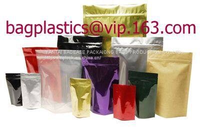 Herbal Cigarettes Cigars Ziplockk Bags Tobacco Pouch Resealable Hookah Tobacco Shisha Packaging Bags With Zipper