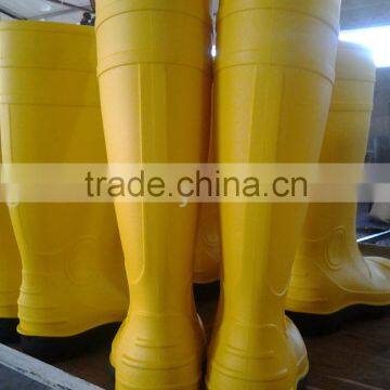 2015 Economical Oil Resistance PVC Mining Safety Boots photo-3