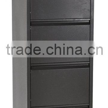 (DL-V4) Anti-tilt steel office furniture manufacturer black 4 drawer storage files cabinet