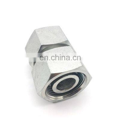 Forged hydraulic swivel union-keg flare male female stainless Steel plumbing pipe fitting