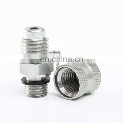 Made in China factory direct supply 1/4 inch M 16*2 carbon steel hydraulic pressure test point