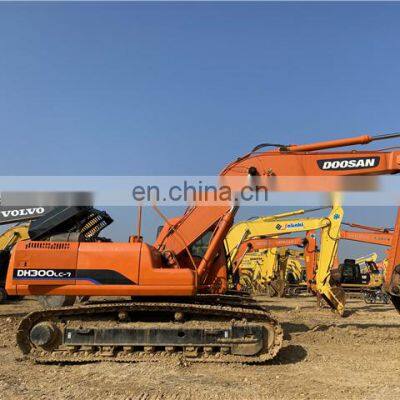 high quality doosan dh300 excavator , doosan digger dh300-7 , dh300lc-7 excavator with breaker line