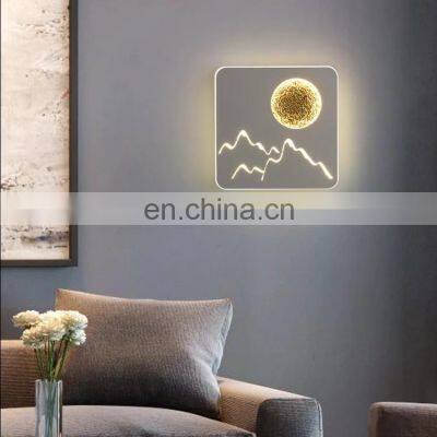 Modern Nordic Styles Lighting Modern Living Corridor Aisle Study Room Indoor Aluminum LED Wall Light