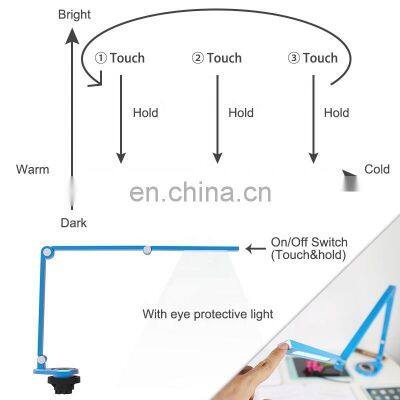 Adjustable Lamp With Socket and USB Charger for Table Top photo-4