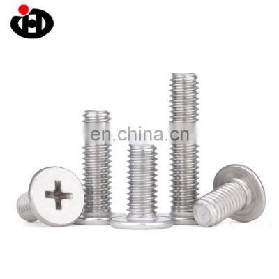 Wholesale high quality stainless steel flat head machine screws