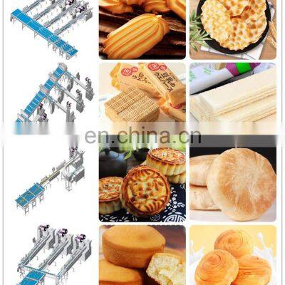 High Speed Automatic Pillow Bag Packing Machine for Snack Candy Biscuit Bread Cake