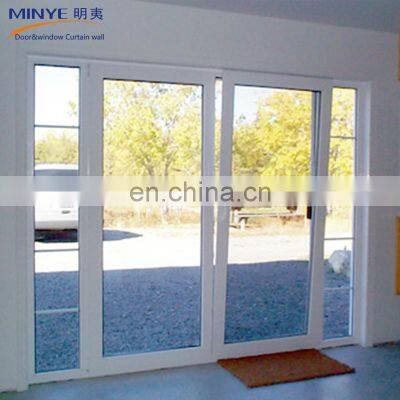 Conch PVC profile Glass door price PVC door exterior door design