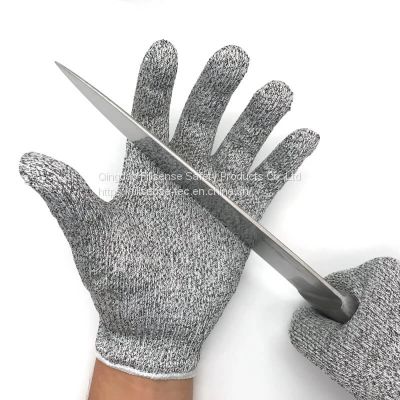 Anti Cut Level 5 UHMWPE/HPPE Food Grade Cut Proof Cooking Gloves Cutting Gloves For Kitchen