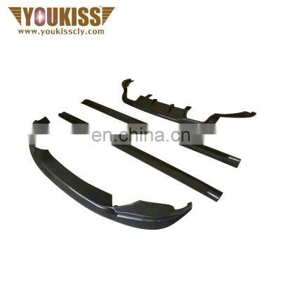 High Quality Auto Parts Bumper Lip For BMW X5 F15 3D Carbon Fiber Front Rear Lip Side Skirt