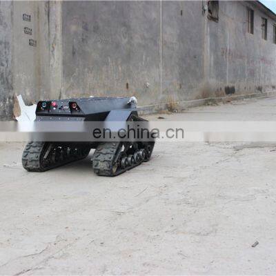 All Terrain Military Large Vehicle Robot Chassis Tracked Mobile Robot Platform photo-5