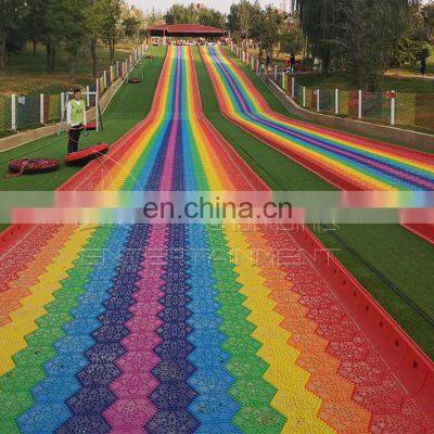 Amusement Farm Park Rainbow Slide New Unpower Slide photo-5
