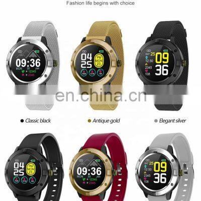 IP68 Waterproof Smart Watch DT78 With Call Reminder Heart Rate Monitor Smart Watch With Leather Strap photo-4