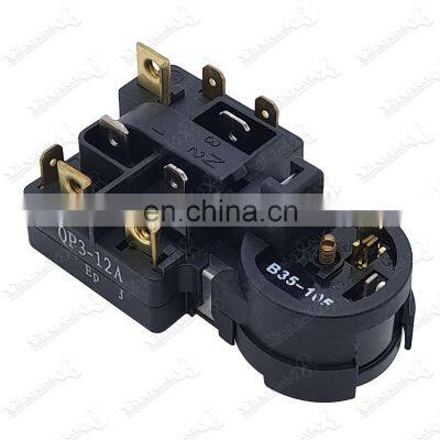 QP3-12A EP B35-105 refrigerator compressor ptc starter overload protector relay