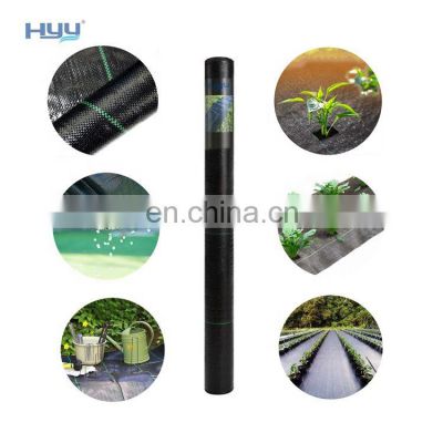 Farm orchard garden weed control barrier landscape fabric black plastic ground cover