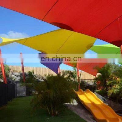 Sun shade sail Summer Outdoor Waterproof Shade Canvas Oxford Cloth Sunscreen Rain Cover Garden Courtyard Awning Beach Sun Shade