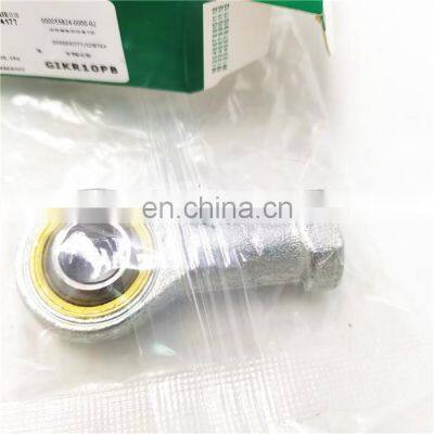 High quality 10*22*14mm  GIKR10PB bearing GIKR10-PB Rod End bearing GIKR10PB