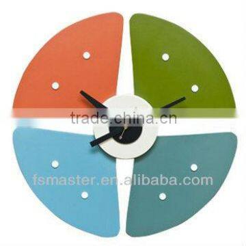 MDF master design flower shape wall clock