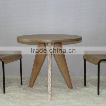 Replica Powder Coated Frame Plywood European Style Jean Prouve Standard Chair,standard Dining Chair, Prouve Style Standard Chair photo-5