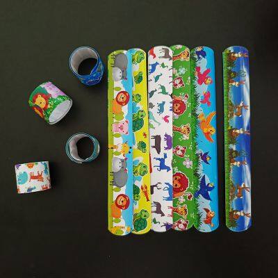 Limited Time Offer Eco-friendly Materials Custom LOGO Silicone Slap Wristband Promotional Events Lightweight Snap Bracelet photo-3