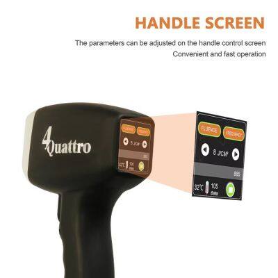 Máquina de depilación láser de diodo de 3 longitudes de onda de titanio. Precio/ Máquina láser de diodo médica con certificación CE para depilación photo-3