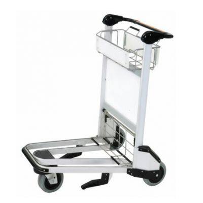 3 Wheels Aluminum Airport Passenger Baggage Hand Luggage Price Trolley photo-4