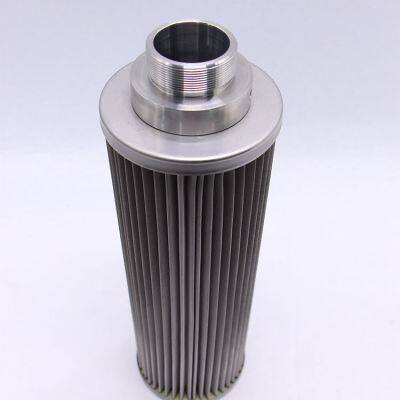 Custom hydraulic oil filter element M48 threaded filter element stainless steel material