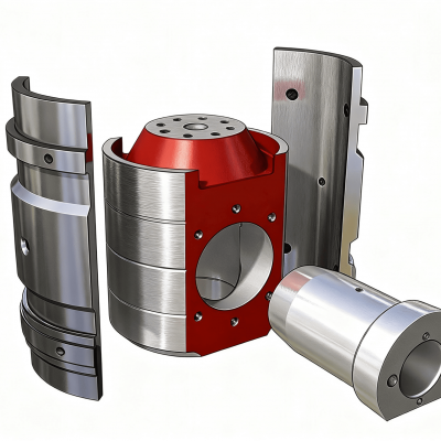 F-1300/F1600 Oil Drilling Mud Pump Clamp Assembly AH36002-05.06.00 AH130102051200 AH36002-05.05