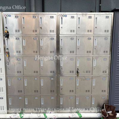 Reliable Industrial Storage Lockers With Card Slot Labeling Design for Factories & Warehouses | Stainless Steel Designs Serving US photo-1